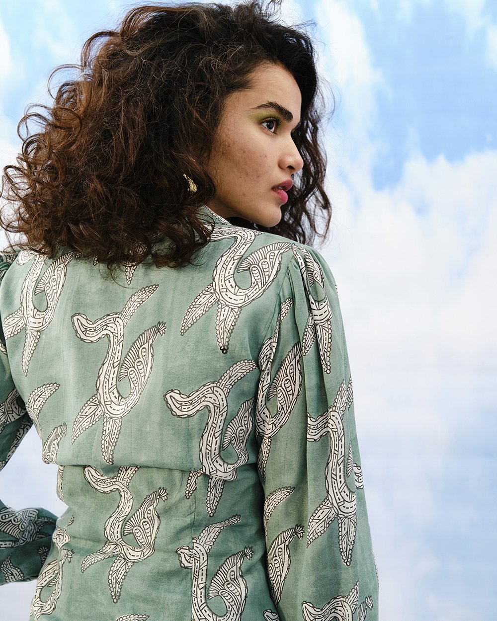 Meredith Wrap Blouse by The Jodi Life XXL / Mint Meredith Wrap Blouse by The Jodi Life XXL / Mint