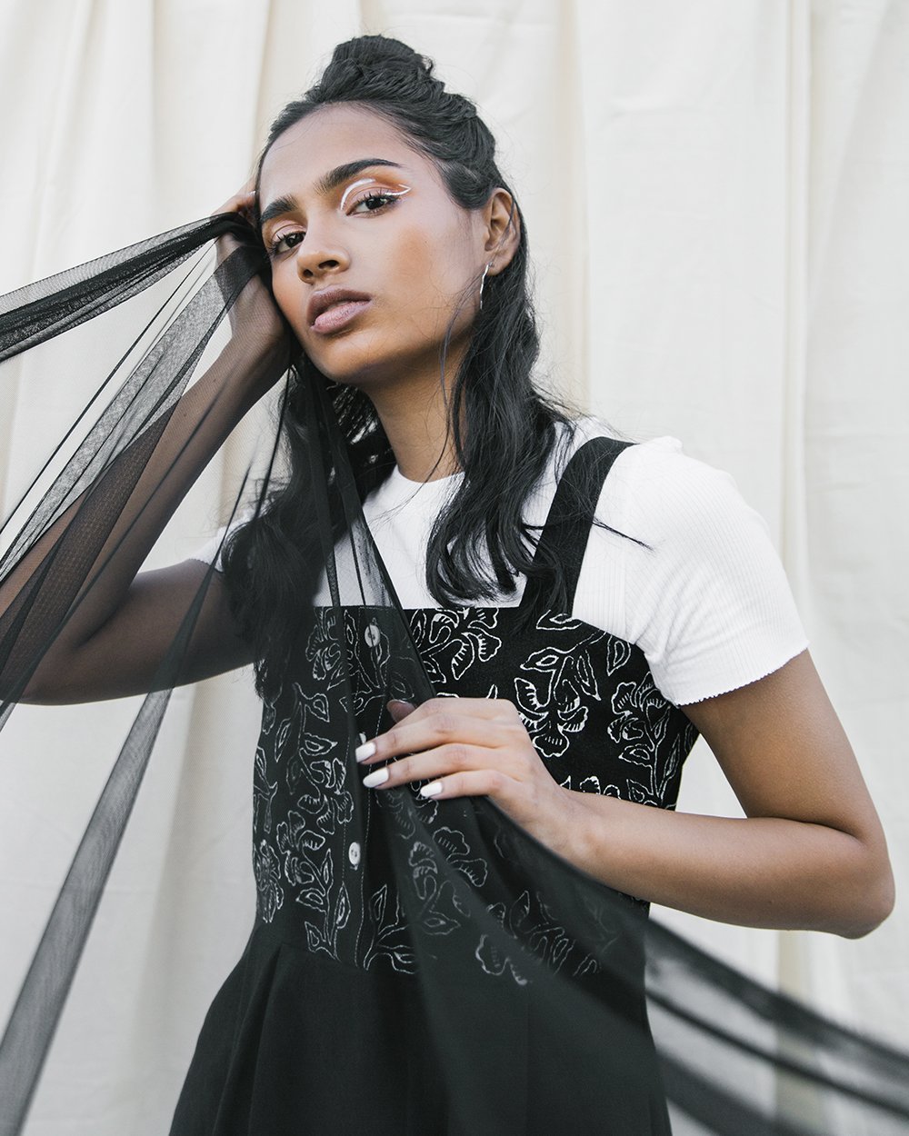 Shop the Phool Jumper Dress on endless world L / Black Shop the Phool Jumper Dress on endless world L / Black